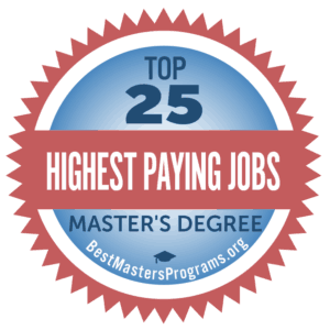highest paying masters degrees
