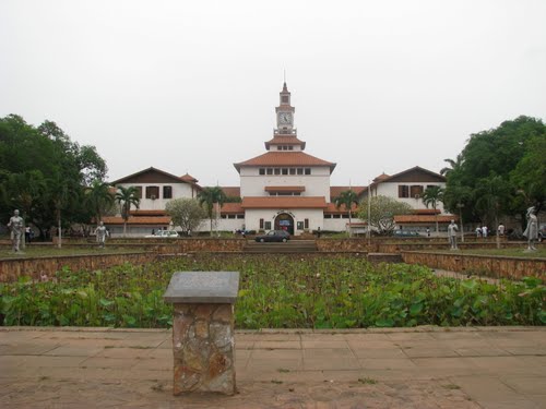 Balme Library at the University of Ghana (Ghana, West Africa)