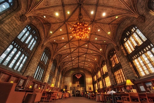 The Harper Library Reading Room at the University of Chicago (Chicago, IL)