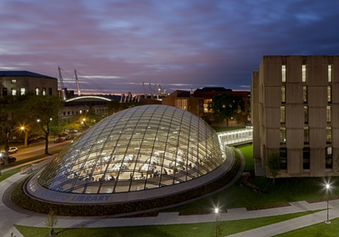 The Joe & Rika Mansueto Library at the University of Chicago (Chicago, IL)