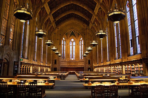 Suzzallo Library’s Graduate Reading Room at the University of Washington (Seattle, WA)