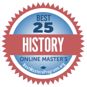best online history masters programs