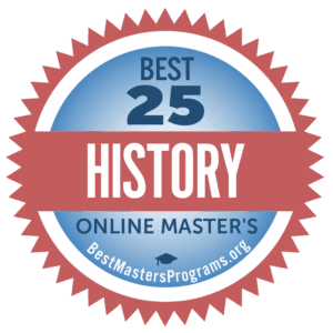 best online history masters programs