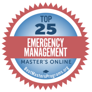 emergency management masters degree online